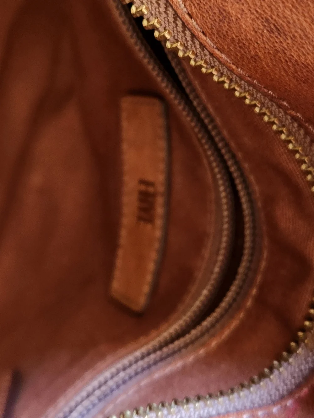 Frye Classic Brown Leather Tote Bag with Chain Strap